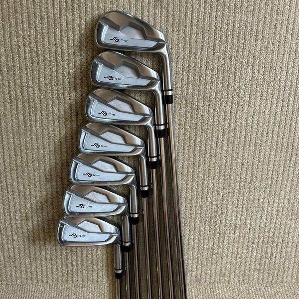 TC-101 アイアン 7本 4〜P 三浦技研 ダイナミック 120 S200 フォージド S 笹生