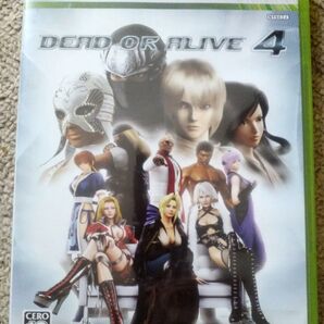DEAD OR ALIVE 4 デッドオアアライブ XBOX 360 ゲームソフト