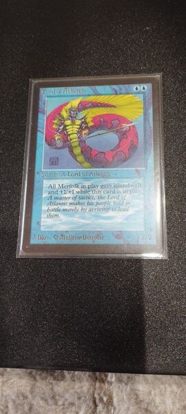 マジック:ザ・ギャザリング Lord of Atlantisアトランティスの王 β mtg