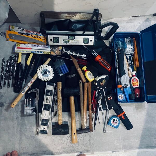 早い者勝ち!即発送 工具まとめ 未検品 大量 ペンチ DIY ツールセット 工具セット ハンマー 大工道具