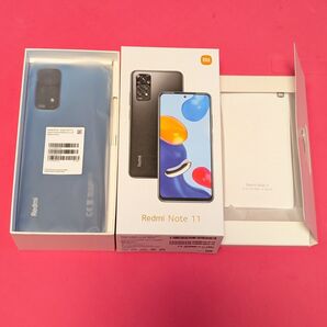 ★極美品★Xiaomi Redmi Note11 トワイライトブルー SIMフリー