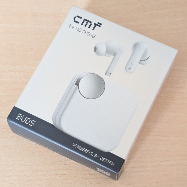 【未開封新品】cmf by NOTHING BUDS ワイヤレスイヤホン ライトグレー(白)ホワイト
