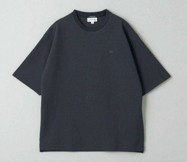 タグ付き 新品 LACOSTE for BEAUTY&YOUTH 1トーン ショートスリーブ Tシャツ ラコステ M ネイビー