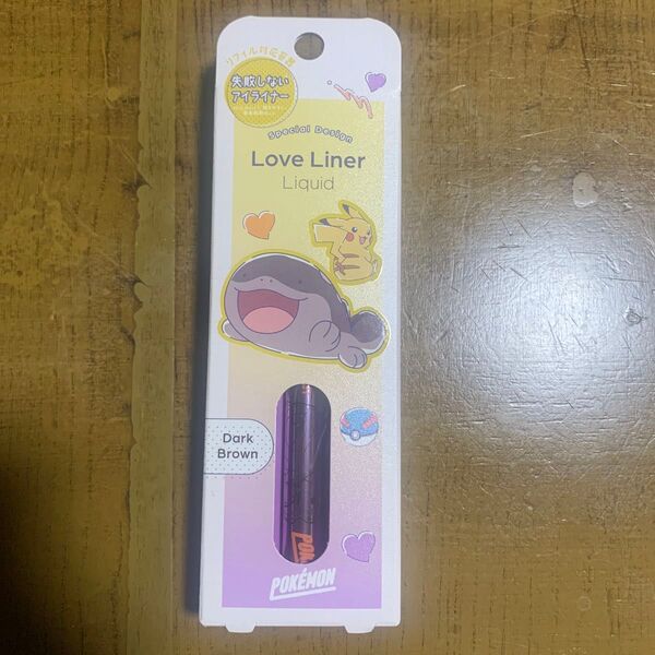 LoveLinerLiquid ラブライナー リキッド アイライナー R4 ダークブラウン ポケモン限定デザイン