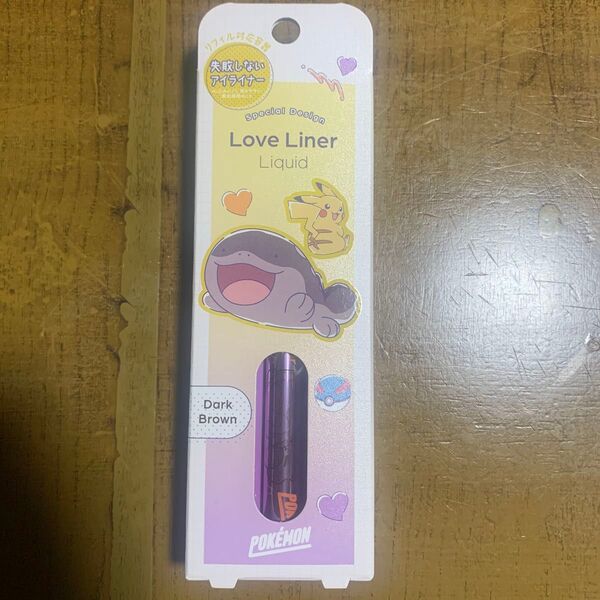 LoveLinerLiquid ラブライナー リキッド アイライナー R4 ダークブラウン ポケモン限定デザイン