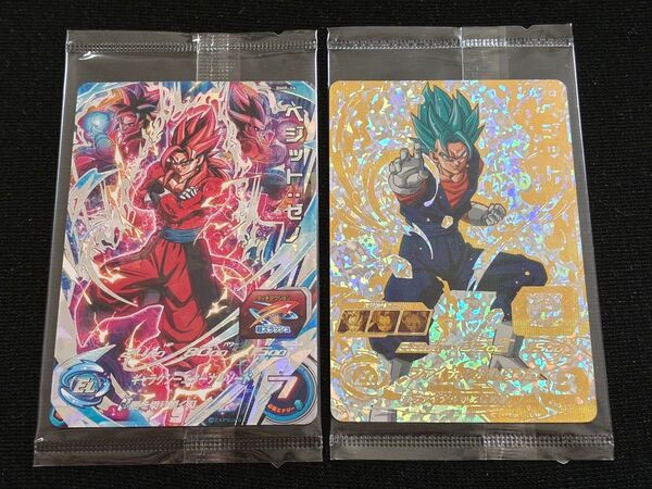 あたるとすげぇぞ!!歴代NO.1カードゲットキャンペーン当選品 新品未開封品 SH1-SEC2ベジット パラレル ベジットブルー