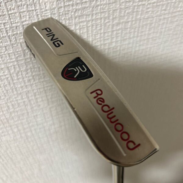 【中古】PINGパター Redwood ZB(ブラックニッケル) 34インチ