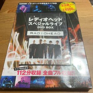 RADIOHEAD レディオヘッド スペシャルライブ DVD−BOX ライブ盤 112分 22曲入り 新品 未開封