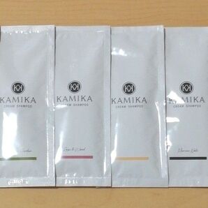 カミカ KAMIKA/クリームシャンプー/お試し25g×6種/ティーフローラル他/ヘアケア/旅行にも