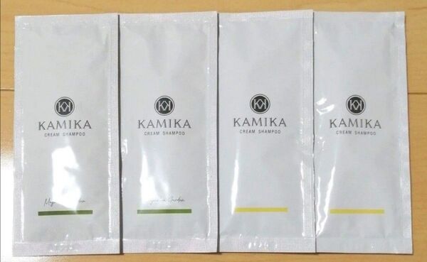 カミカ KAMIKA/クリームシャンプー/お試し25g×4包/マグノリアガーデン/ベルガモットジャスミン/ヘアケア/旅行にも