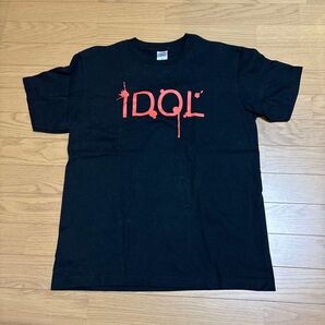IDOL BiS プリントTシャツ 黒 ブラック Mサイズ 古着 バンドTシャツ アイドル WACK