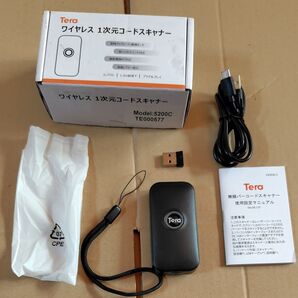 Tera ワイヤレス 1次元 コードスキャナー 5200C-JP