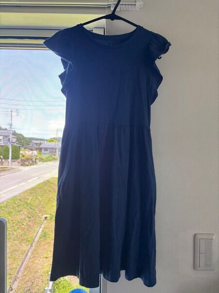 ワンピース 130 UNIQLO ネイビー