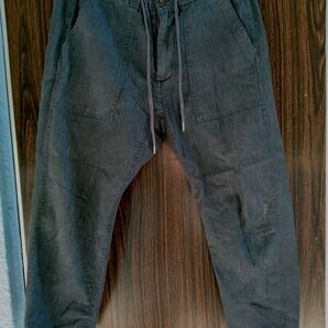 BACKNUMBER バックナンバー ワークパンツ イージーパンツ デニムカラー