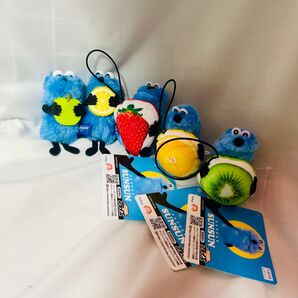 パペットスンスン ぬいぐるみマスコット フルーツver. 2種セット