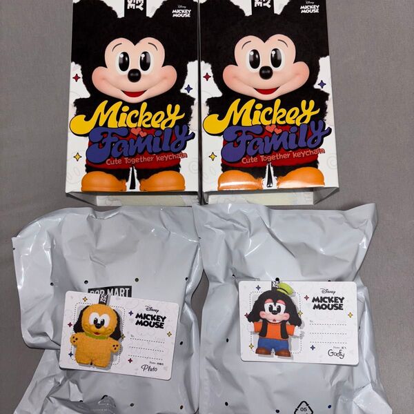 【正規品】ポップマート ミッキーファミリー プルート グーフィー