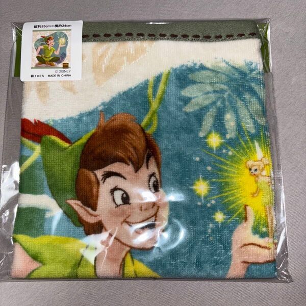 東京ディズニーシー ファンタジースプリングス ハンドタオル ピーターパン