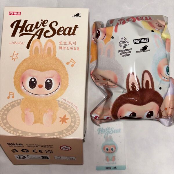 【正規品】ポップマート Have A Seat ラブブ QUQU LABUBU