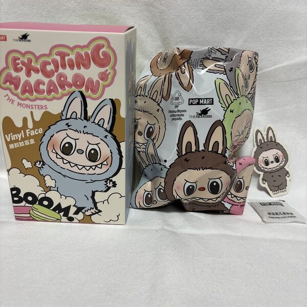 【正規品】ポップマート マカロン ザ モンスターズ ラブブ セサミビーン