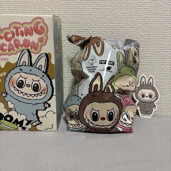 【正規品】ポップマート マカロン ザ モンスターズ ラブブ セサミビーン