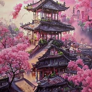 キャンバスアート フレーム付き サイズ35x55cm