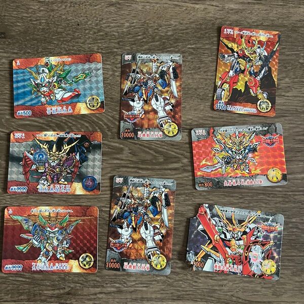 SDガンダム 戦国伝 カード セット売り キラ8枚 カードダス コンプリート