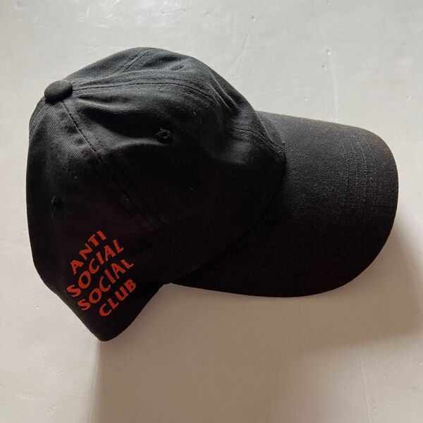 Anti Social Social Club ASSC CAP アンチソーシャルソーシャルクラブ 帽子 BLACK