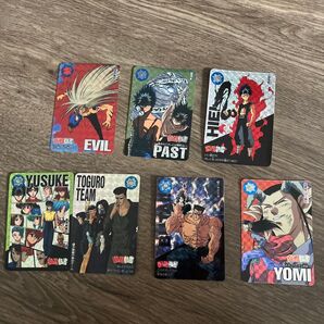 激レア! 幽遊白書 当時物 カードダス キラカード まとめ売り 物 浦飯幽助 飛影 黄泉 戸愚呂兄弟 ppガード アマダ