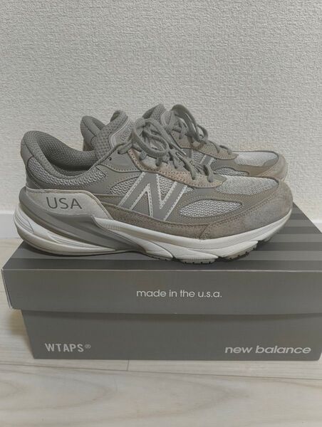 めちゃくちゃ安くしてます!WTAPS × New Balance 990V6 "Gray"ダブルタップス