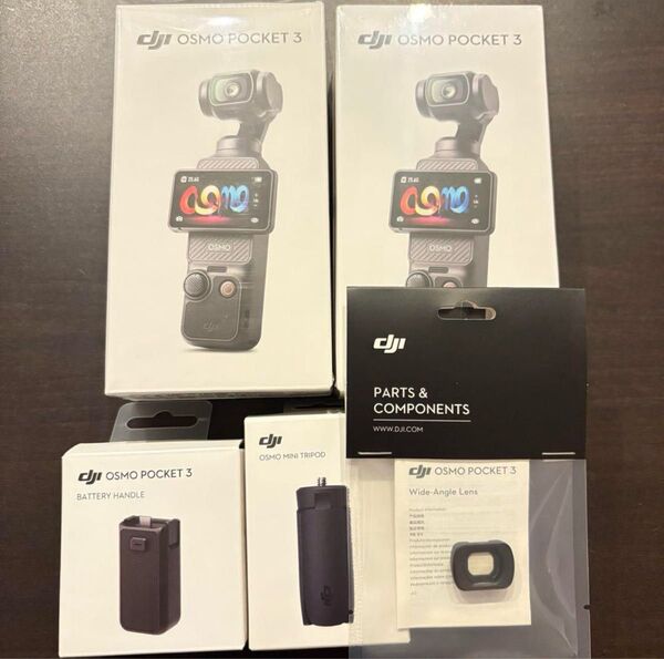 DJI Osmo pocket 3 新品未使用 本体 クリエイター vlogカメラ ポケットジンバルカメラ Creator