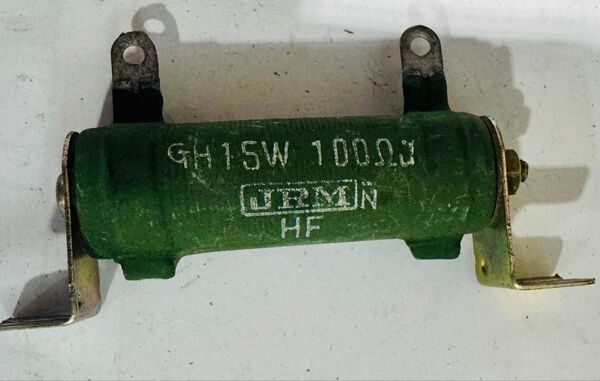 ハイフラ防止抵抗 巻線抵抗器 15W 100オーム ハイパワー セラミック 5個