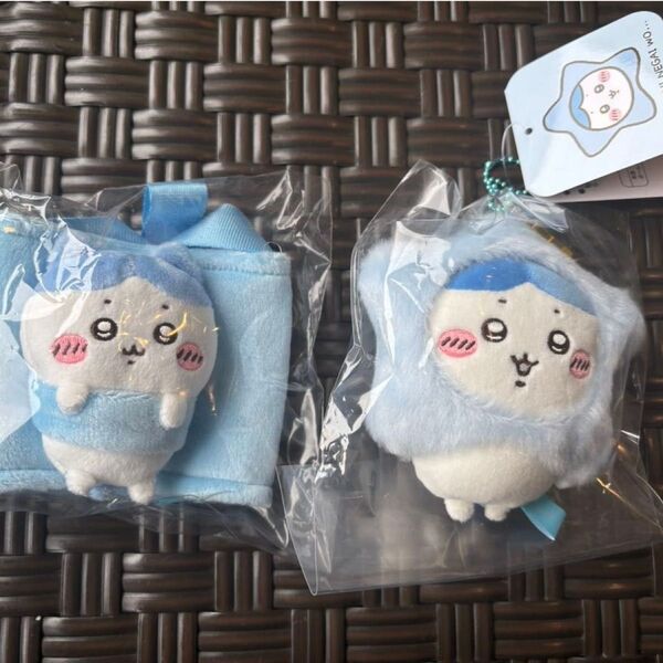 ちいかわ ハチワレ ほしにねがいを ぬいぐるみマスコット&ドリンクホルダーセット