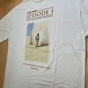 スターウォーズ STARWARS Episode1 Tシャツ Lサイズ エピソードワン ムービーティー