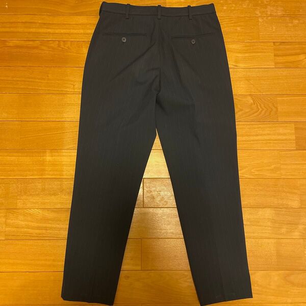 UNIQLO ユニクロ タックワイドパンツ ブラウン S