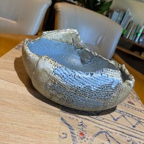 作家物、深皿 花器、果物入お菓子入れ、
