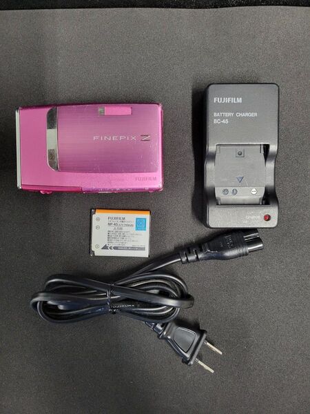FUJIFILM コンパクトデジタルカメラ FINEPIX Z10fdデジカメ ピンク 富士フイルム 中古 稼働品