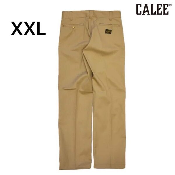 CALEE T/C CHINO PANTS チノパン ベージュ パンツ ワーク