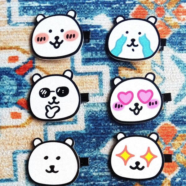 自分ツッコミくま ヘアクリップ ナガノ おひとつ値段 ちいかわ
