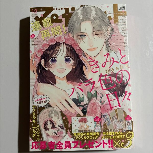 マーガレット 雑誌 13号 未読 応募券あり
