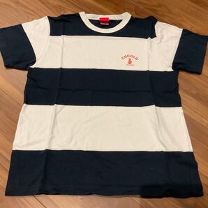 ★完売品!入手困難!ココロ Tシャツ 半袖 オシャレ ネイビー×ホワイト M