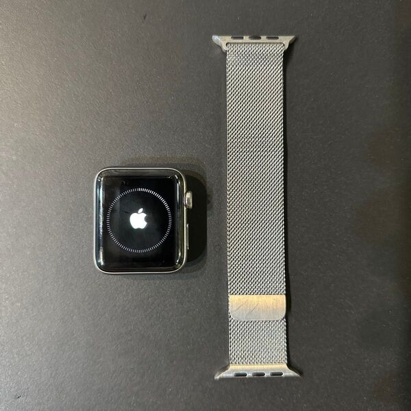 Apple Watch series2 stainless steel アップルウォッチ ミラネーゼループ(アップル純正)