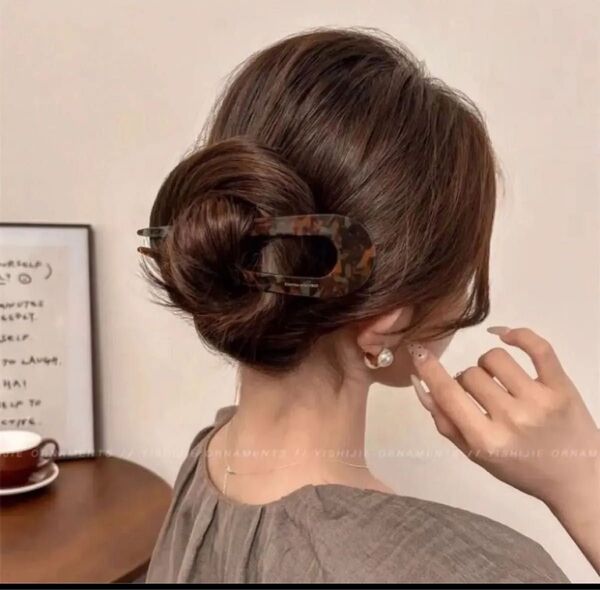 ヘアアクセサリー ヘアクリップ 韓国ファッション バレッタ おしゃれ 大きめ バンスヘアクリップ 簪