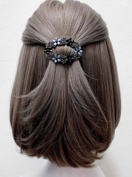 バレッタ ヘアアクセサリー ヘアクリップ ヘアピン 髪飾り