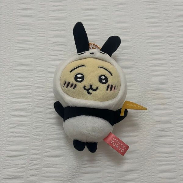 ご当地ちいかわ うさぎ ぬいぐるみ キーホルダー マスコット 上野 東京 パンダ