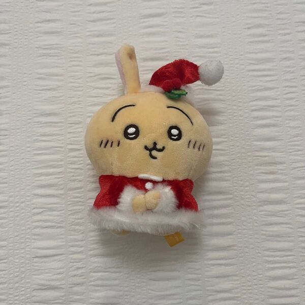 ちいかわ サンタさんだ 持ちマス マスコット ぬいぐるみ うさぎ サンタ クリスマス