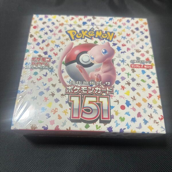 ポケモン151 BOX 強化拡張パック シュリンク付き