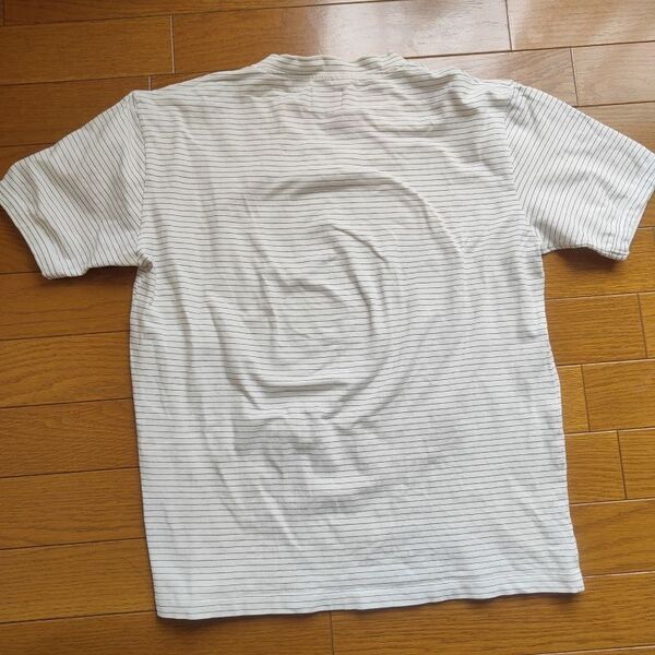 Calvin Klein Tシャツ ストライプ柄 シンプル