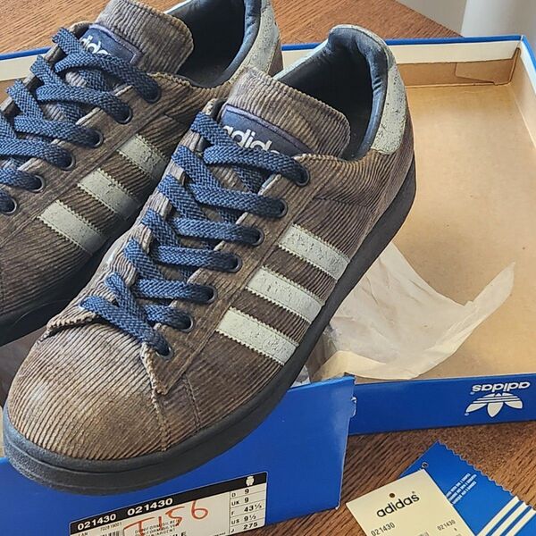 adidas CAMPUS NAVY 27.5cm コーデュロイ アディダス キャンパス US9.5