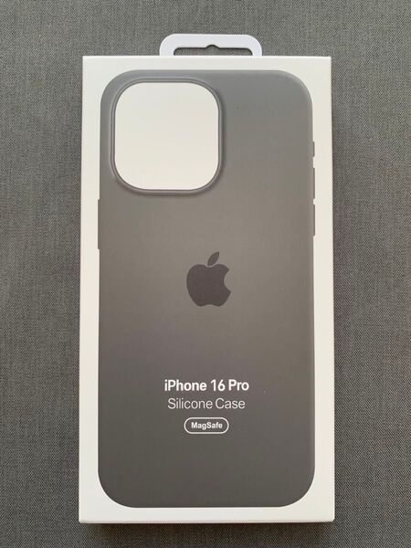 新品iPhone 16 Pro シリコーンケースApple純正ストーングレイ