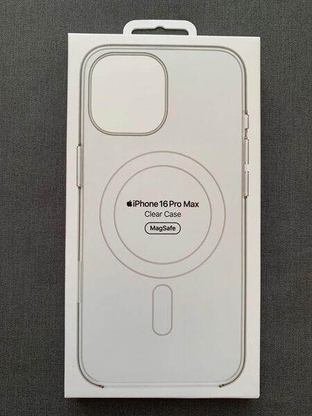未開封Apple純正品iPhone 16 ProMax クリアケース
